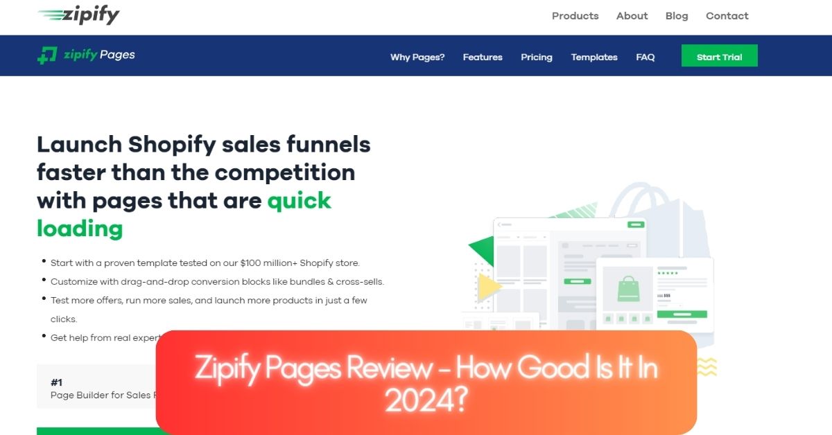 Zipify Pages Review - How Good Is It In 2024